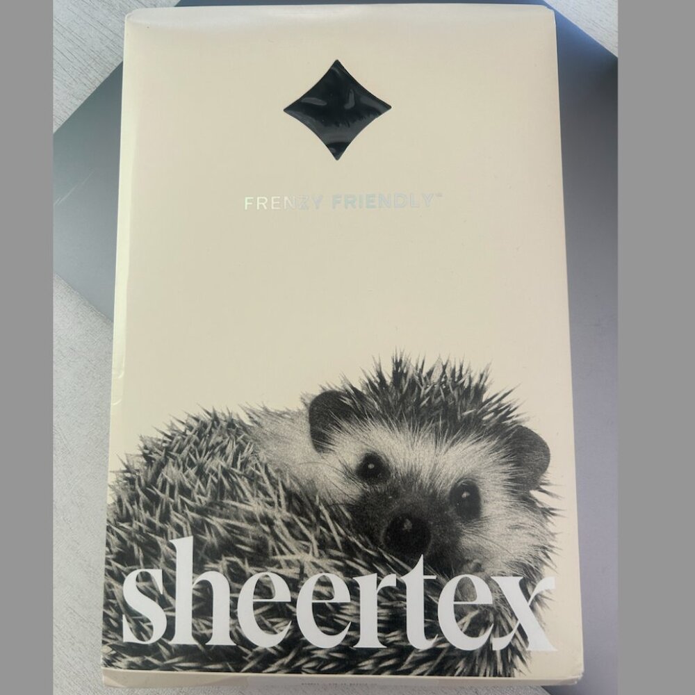 New Unopened Sheertex Classic Control Top Rip-Resist Black Tights XS